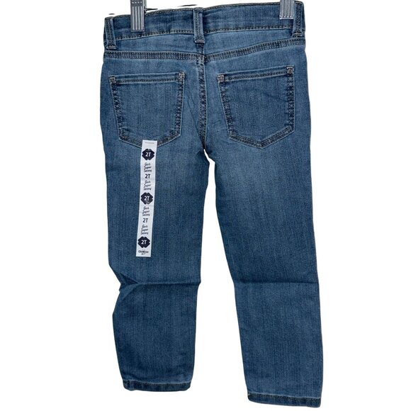 OshKosh Bgosh Super Skinny Blue Jeans 2T Cotton & Polyester - Picture 6 of 6